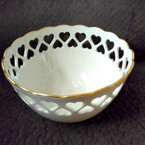 Lenox Bowl with Hearts